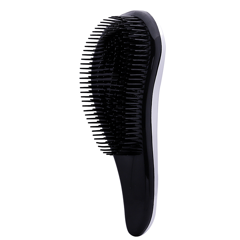 Private Label Electroplate Detangling Hair Brush Dry And Wet Hair Brush Detangler Brush Manufacturer