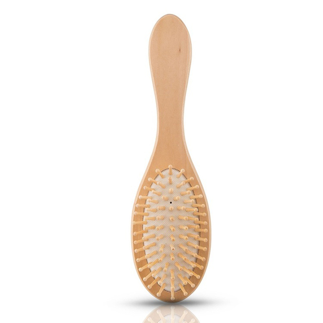 Eco-Friendly Cherry Wood Scalp Massage Hair Brush for Home factory manufactorer oem odm