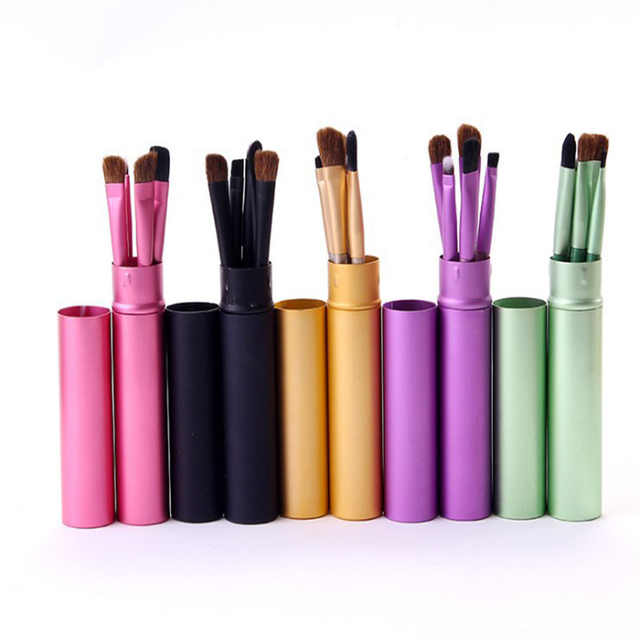 Beauty Tools Vegan Colorful Luxury Diamond Handle Synthetic Maekup Brush Set Factory