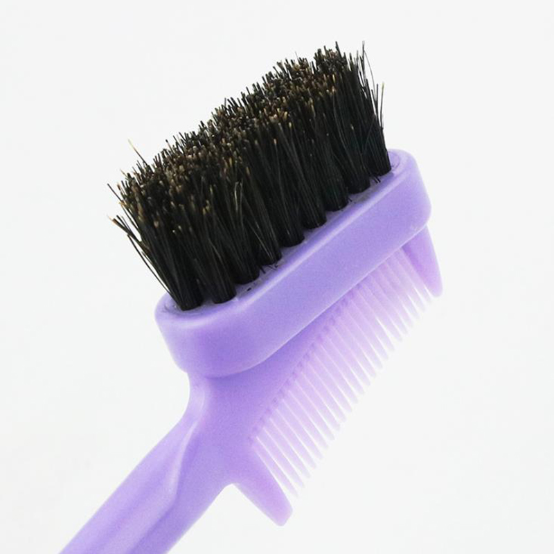 Private Label Platic Paddle Boar Bristle Hair Rat Tail Edge Control Brush Manufacturer