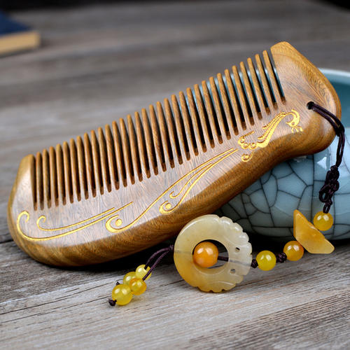 wooden comb