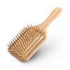 Square Large Scalp Massage Wooden Paddle Bamboo Hair Brush factory