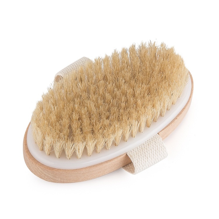 wooden bath brush 