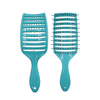 Plastic Anti-static Nylon Quick Dry Curved Vented Hair Brush Manufacturer