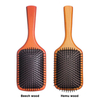 Customize Square Large Scalp Massage Wooden Paddle Brush factory