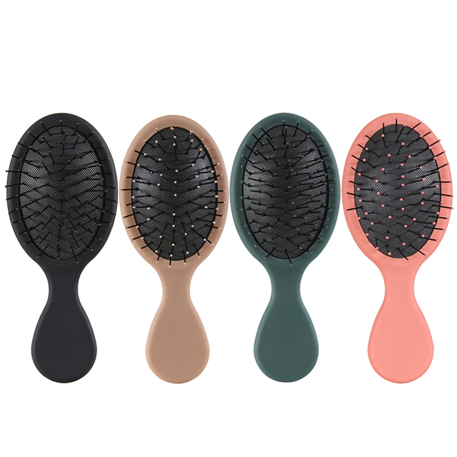 Customize Plastic Anti-static Scalp Massage Fancy Mini Air Cushion Hairbrush oem odm factory supplier