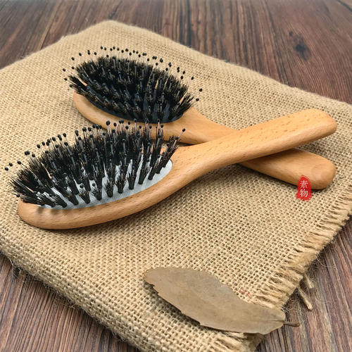 wooden comb